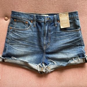 Brand new madewell jean shorts
